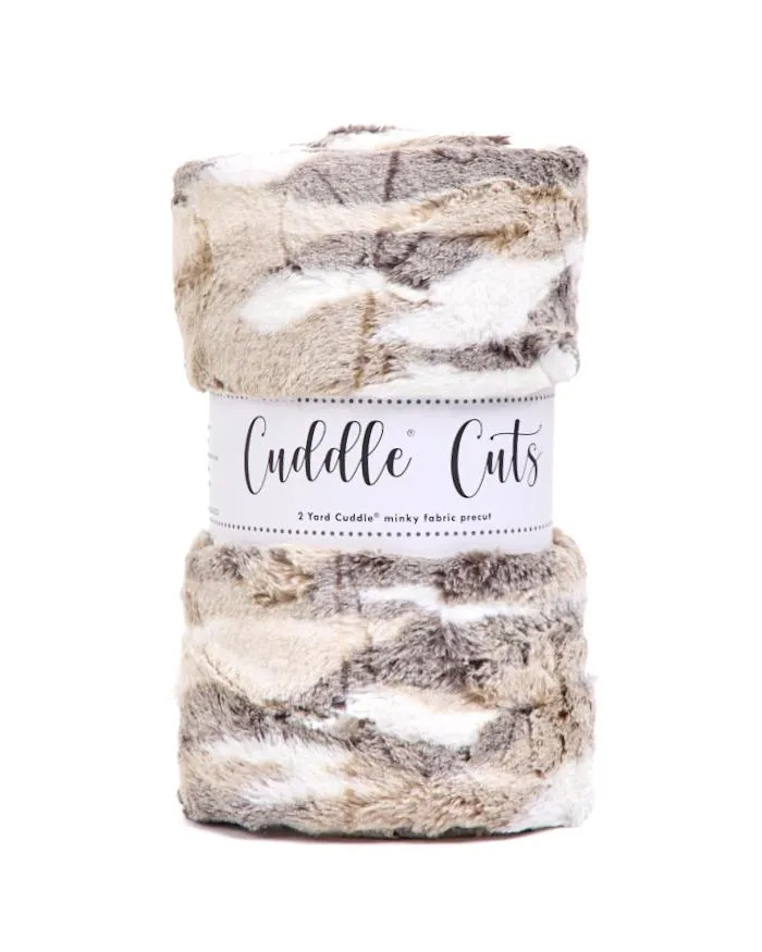 2 Yard Luxe Cuddle Cuts Frosted Himalayan - Pewter