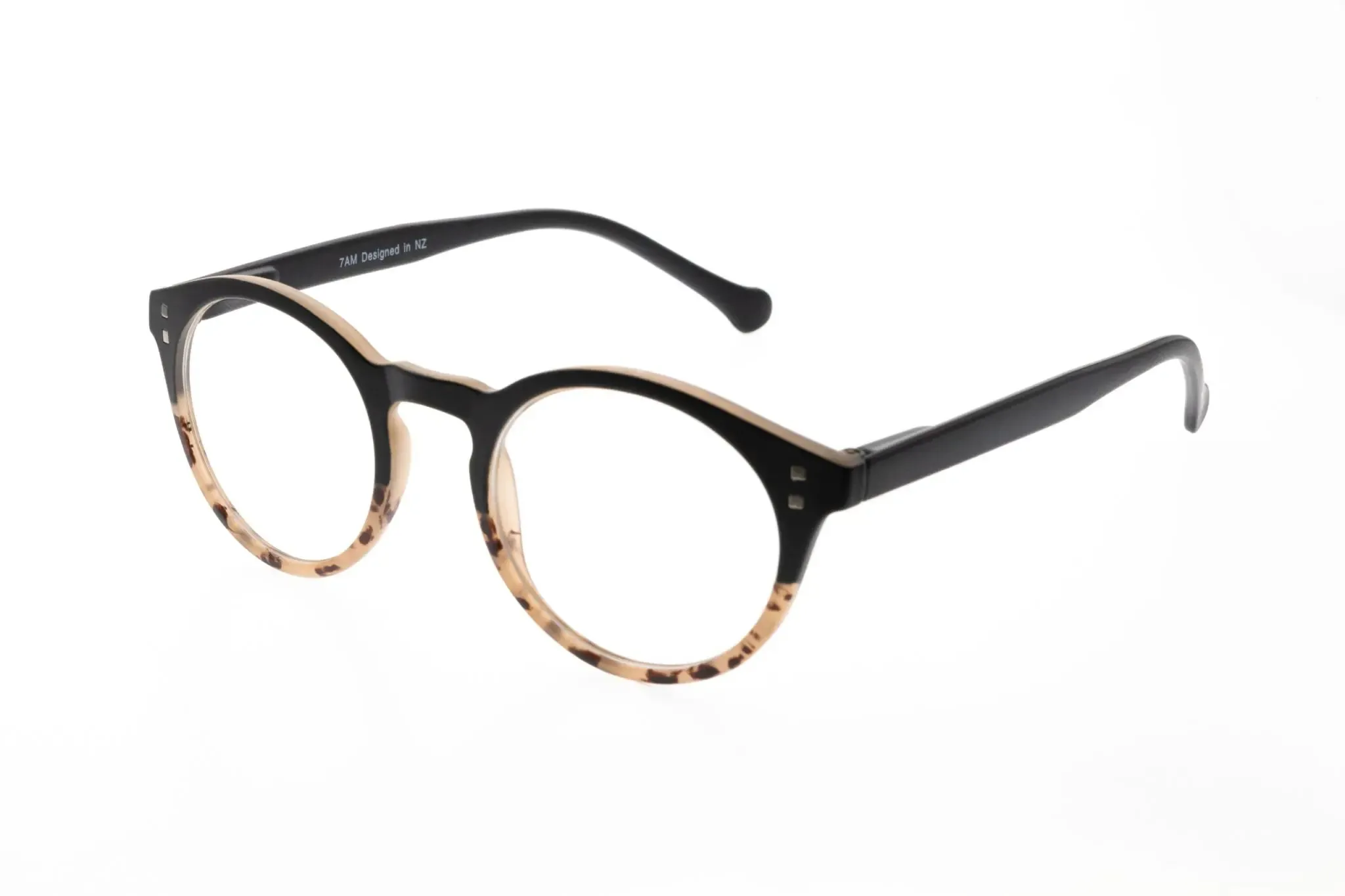 7am | Black to Milky Tort | Reading Glasses