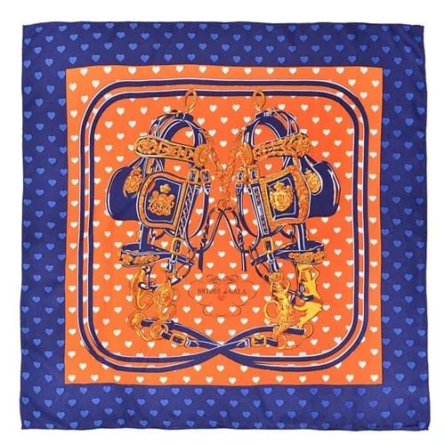90x90cm Leopard Print Square Silk Scarves Twilly Scarf-Mutiple Patterns
