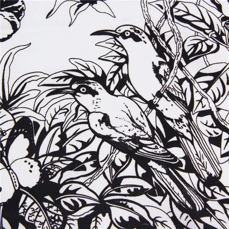 90x90cm Leopard Print Square Silk Scarves Twilly Scarf-Mutiple Patterns