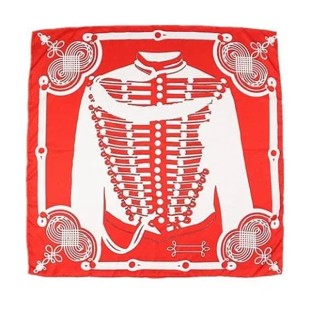 90x90cm Leopard Print Square Silk Scarves Twilly Scarf-Mutiple Patterns