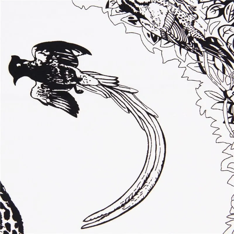 90x90cm Leopard Print Square Silk Scarves Twilly Scarf-Mutiple Patterns