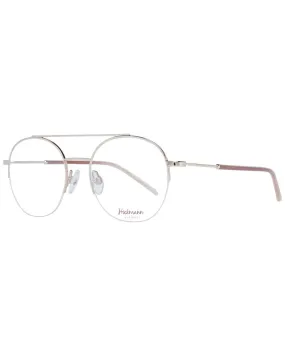 Ana Hickmann Round Metal Eyeglasses Gold Frames