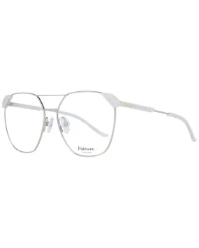 Ana Hickmann Square Metal Full-Rim Optical Frames with Demo Lenses