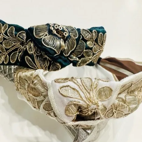 Anastasia Embroidered Headbands
