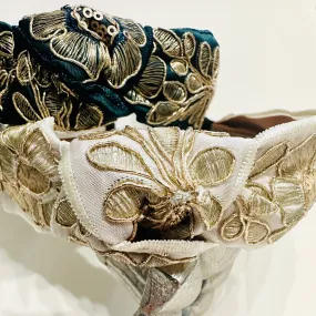 Anastasia Embroidered Headbands