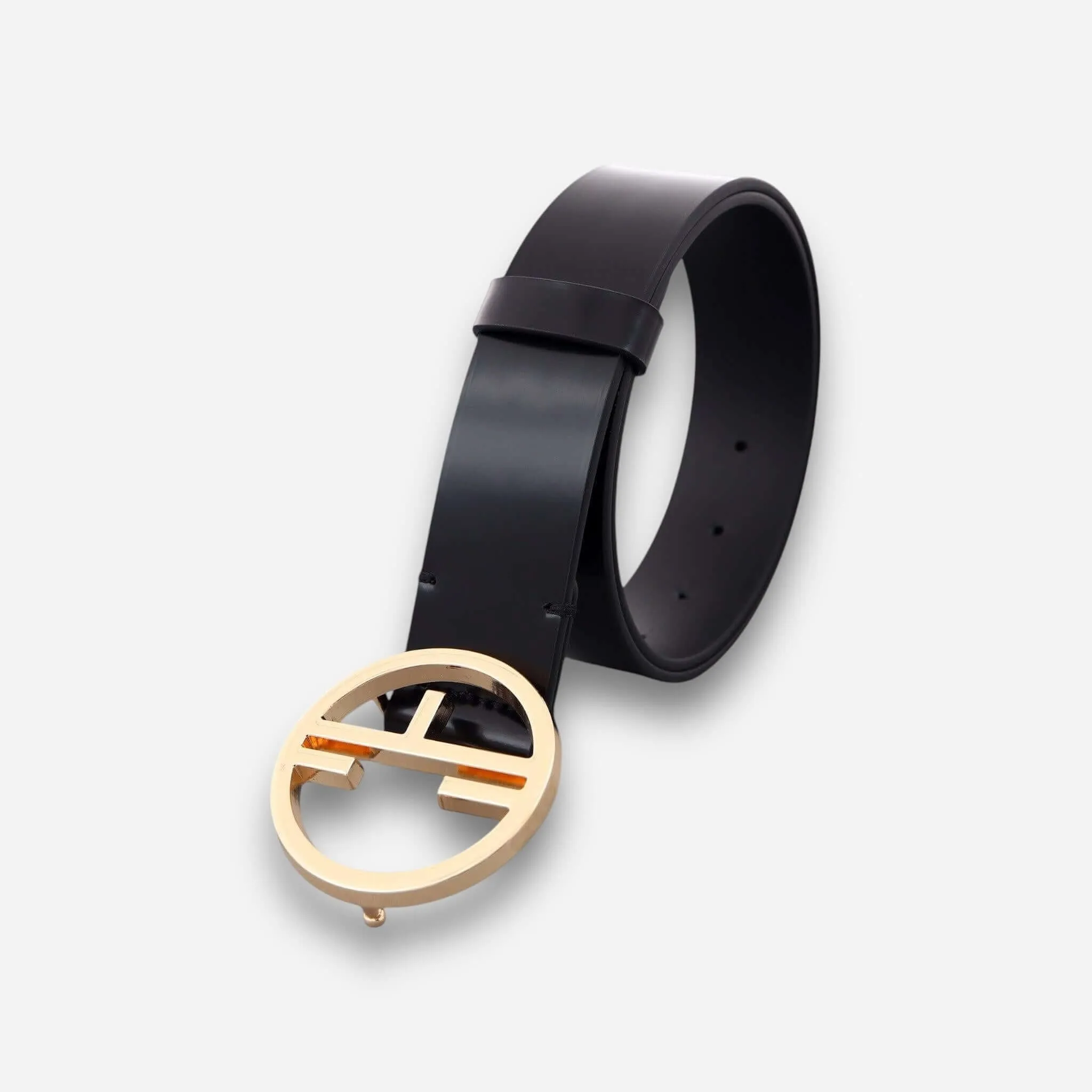 Aura Belt - Black - Gold