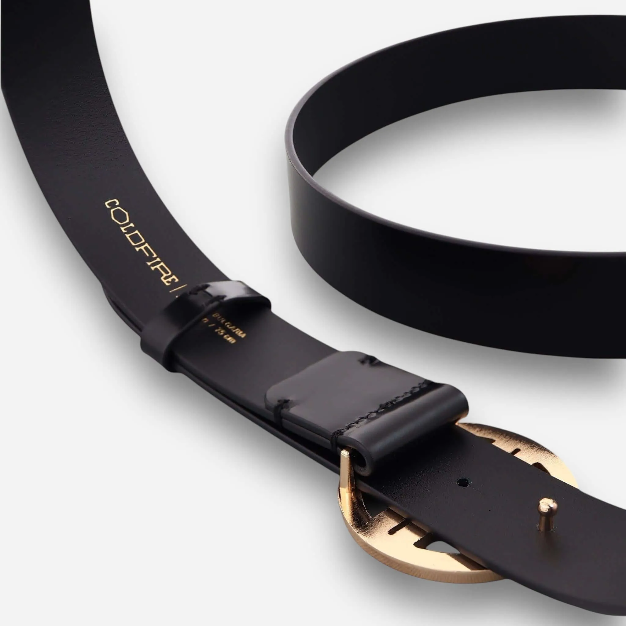 Aura Belt - Black - Gold