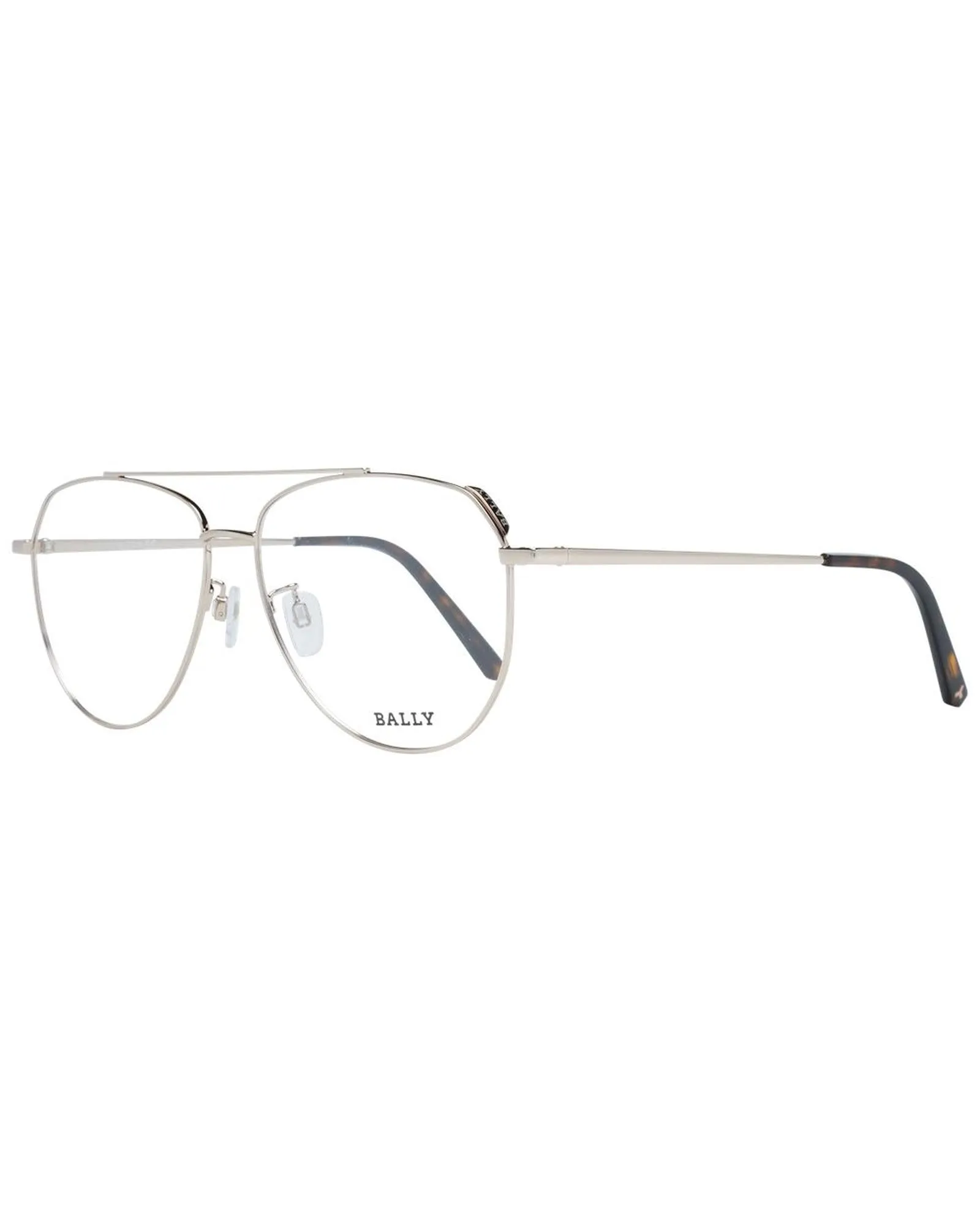 Bally  BY3012 Aviator Eyeglasses in Silver