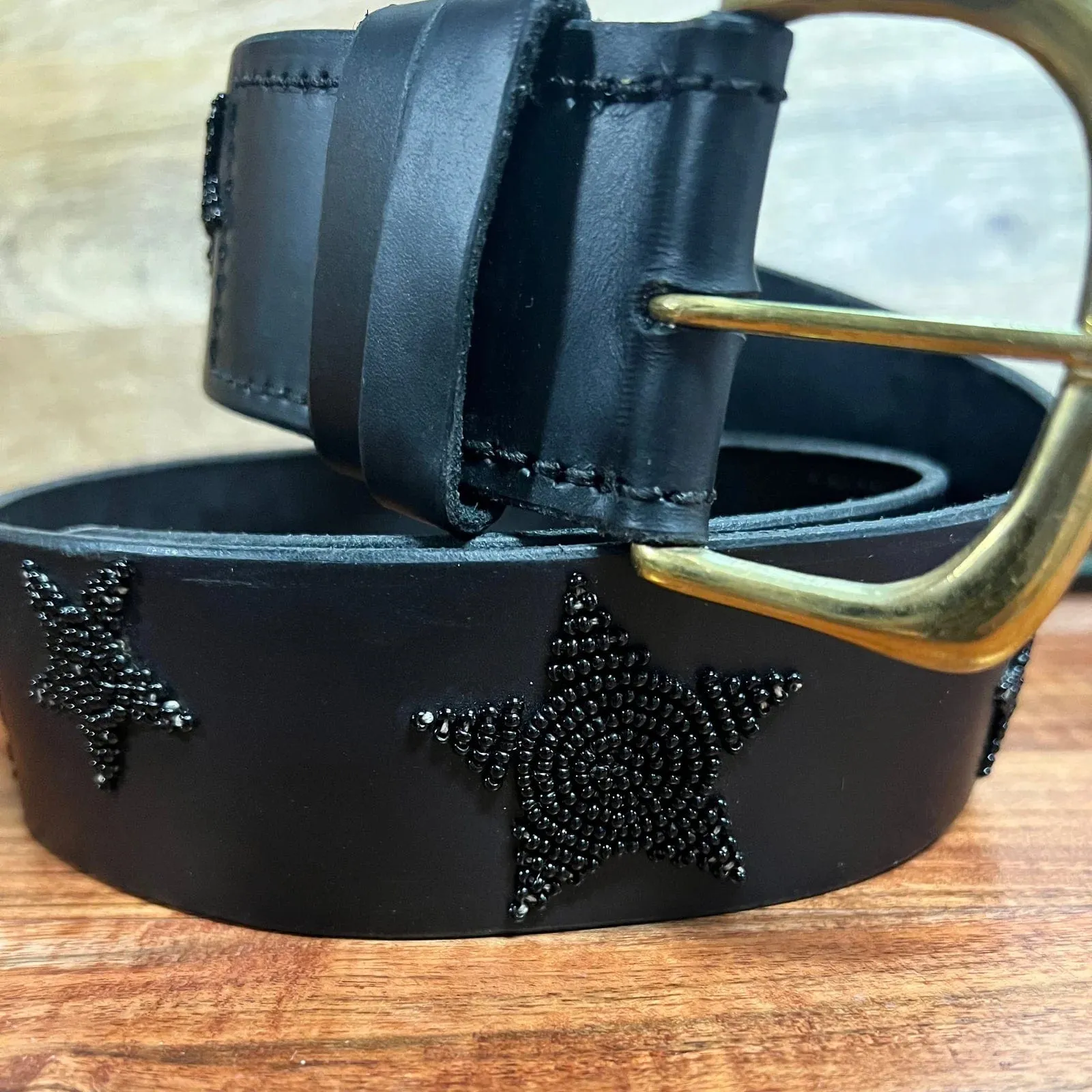 Belt- 1.75" Beaded (Star)