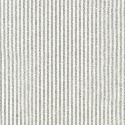 Boy's Necktie / Gray Linen Stripe