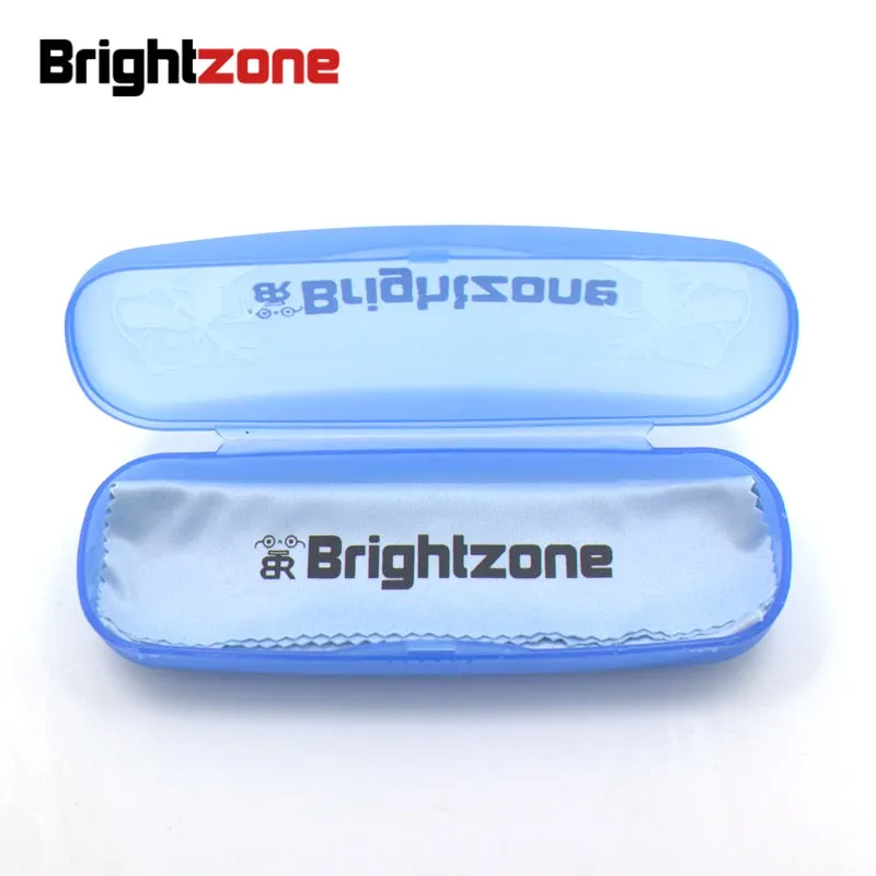 Brightzone Unisex Full Rim Alloy Acetate Folding Reading Glasses 360e