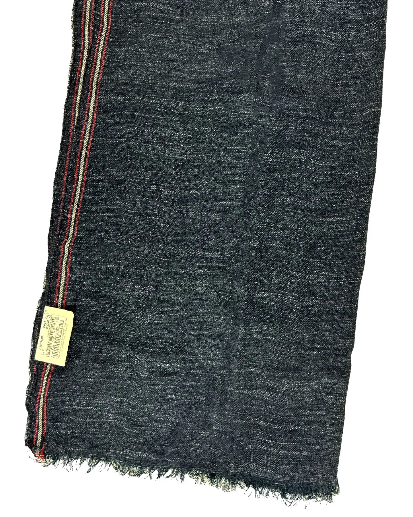 Brunello Cucinelli Scarf Dark Blue Linen Silk Men Shawl BLACK FRIDAY SALE