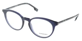Burberry 0BE2318 4011 Chalcot Phantos Full Rim Navy Blue Optical Frames