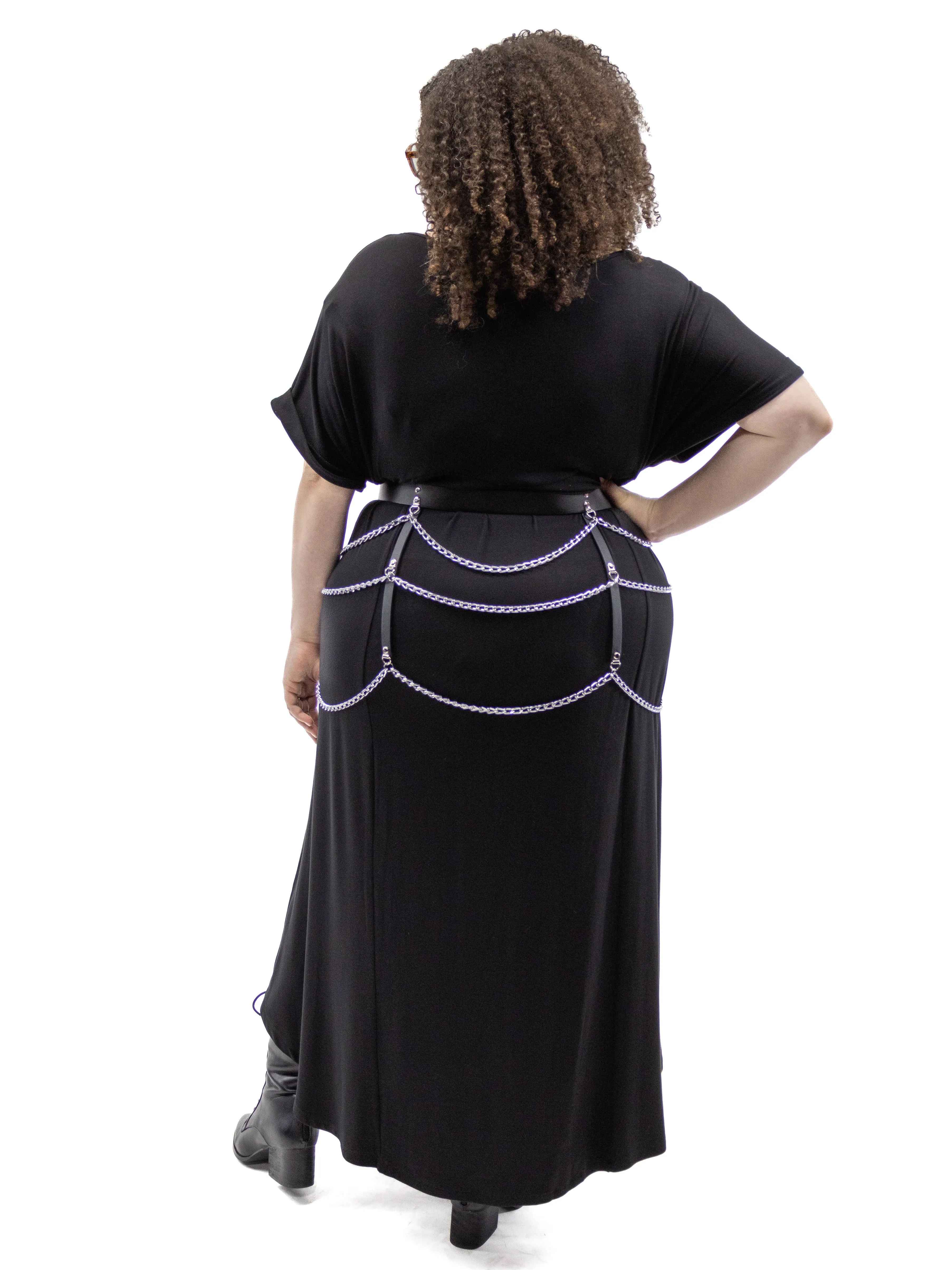 Caged Chain Belt