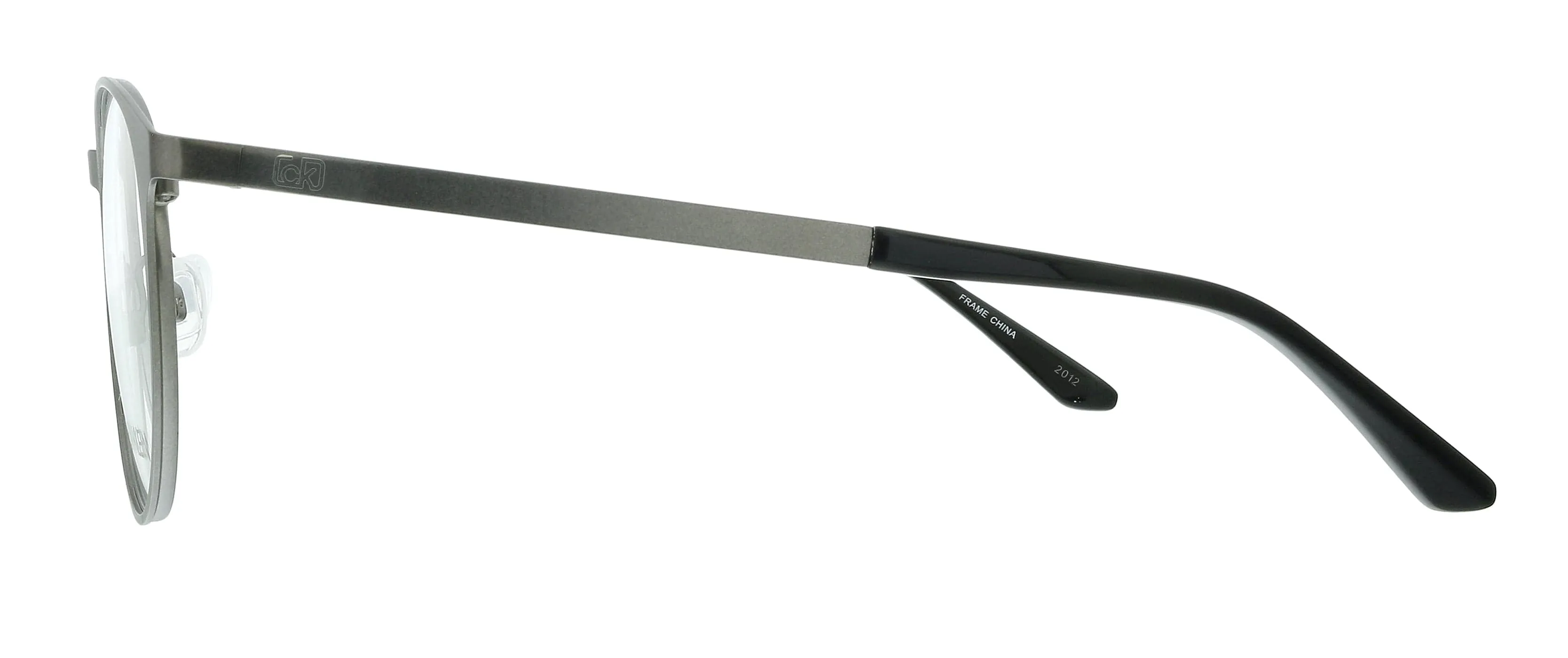 Calvin Klein CK21117 008 Gunmetal Aviator Eyeglasses