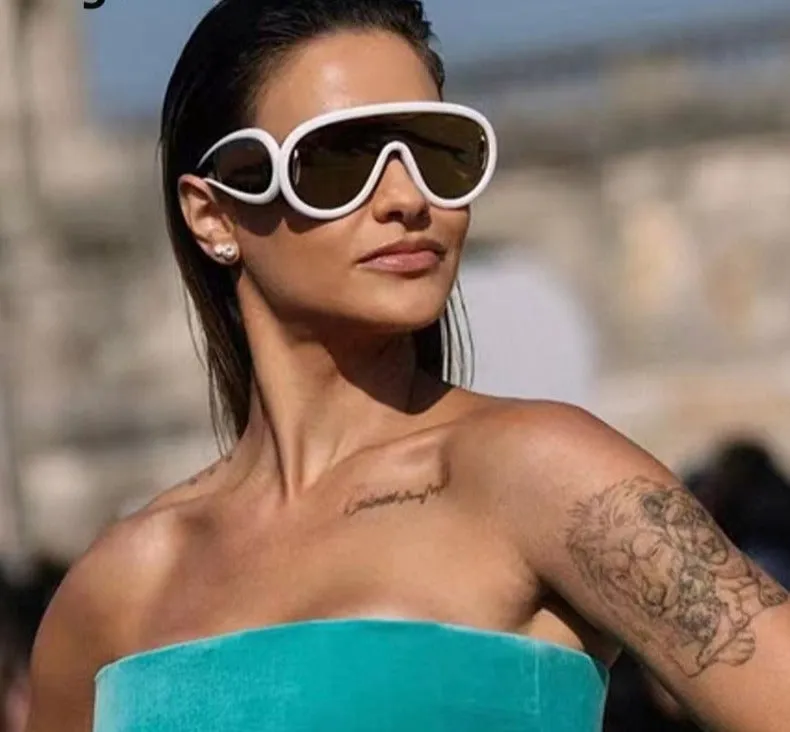 Candy Classy Design Punk Oversize Unisex  Sunglass