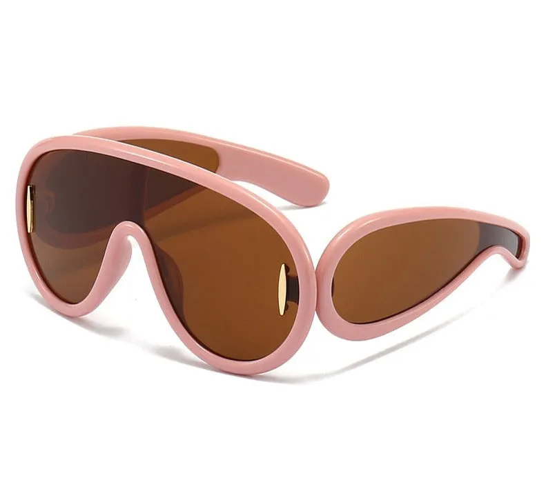 Candy Classy Design Punk Oversize Unisex  Sunglass