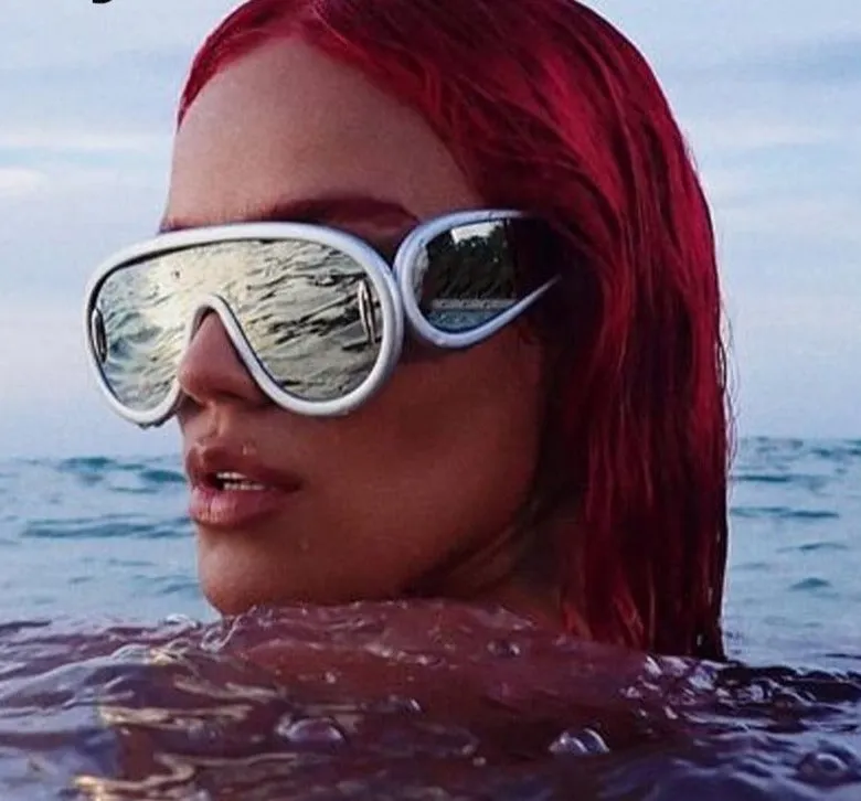 Candy Classy Design Punk Oversize Unisex  Sunglass