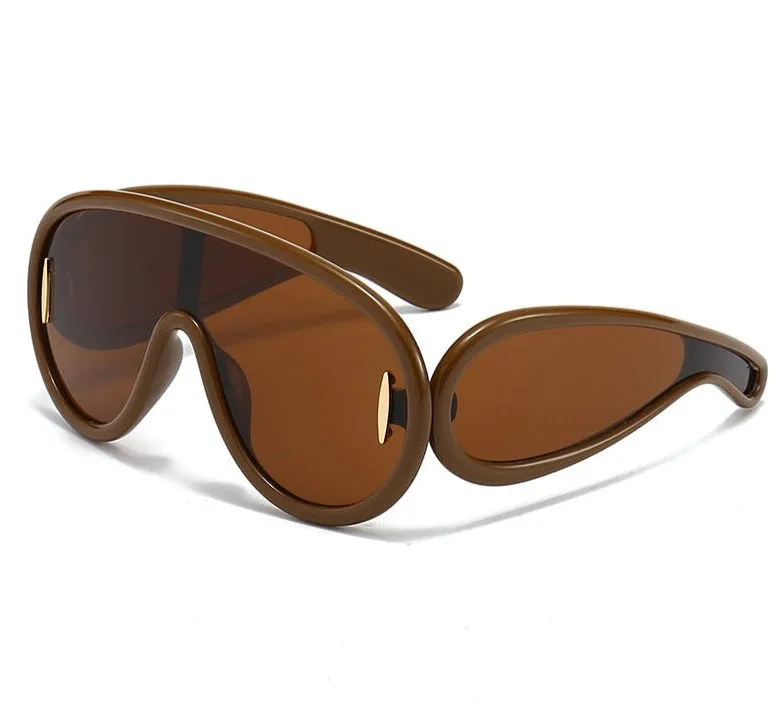 Candy Classy Design Punk Oversize Unisex  Sunglass