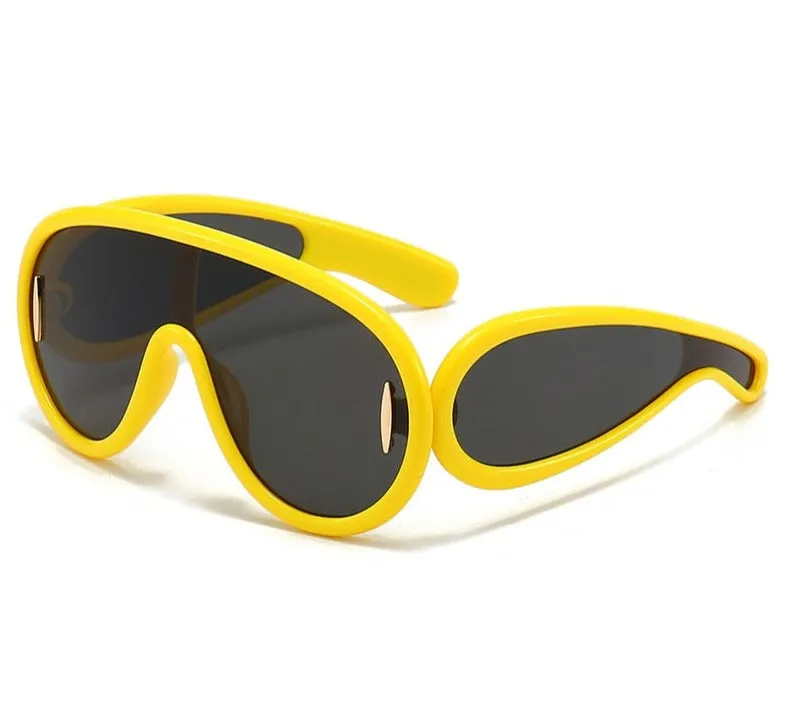 Candy Classy Design Punk Oversize Unisex  Sunglass