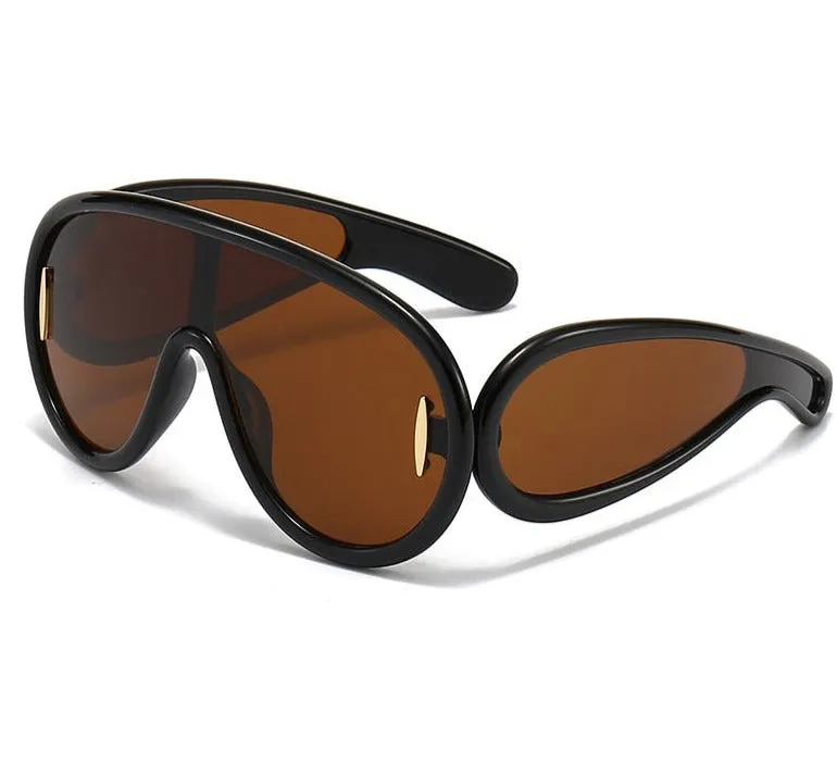 Candy Classy Design Punk Oversize Unisex  Sunglass