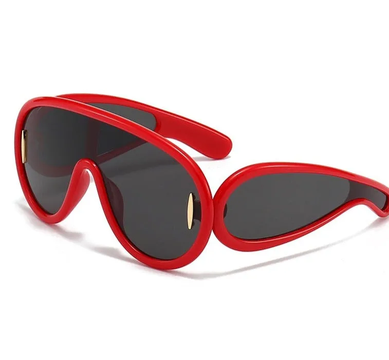 Candy Classy Design Punk Oversize Unisex  Sunglass