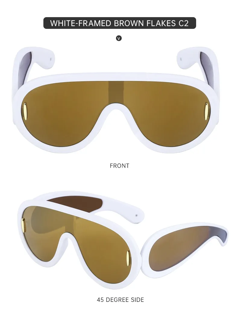 Candy Classy Design Punk Oversize Unisex  Sunglass