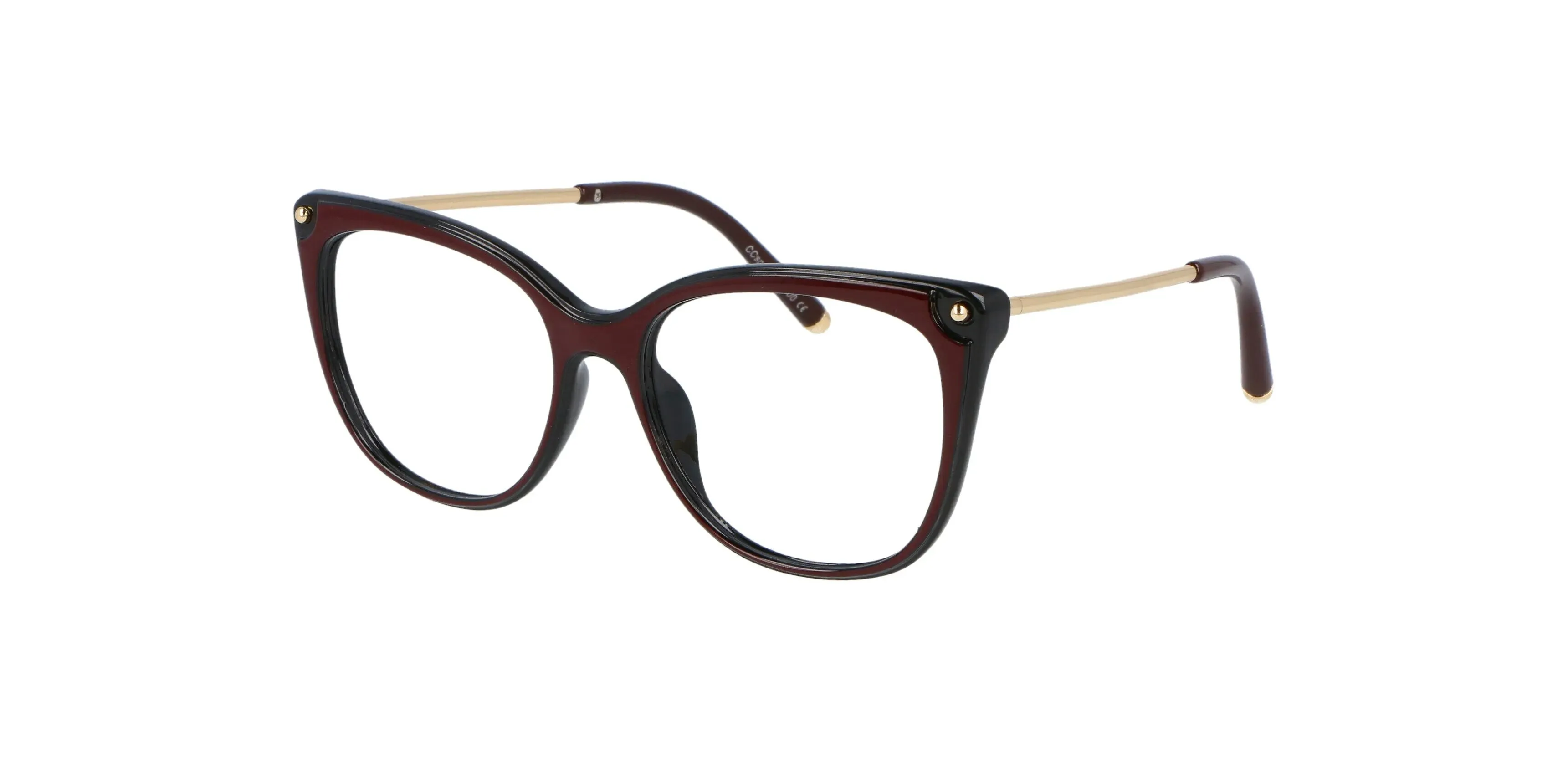 CCspace Women's Full Rim Cat Eye Tr 90 Titanium Reading Glasses R45818