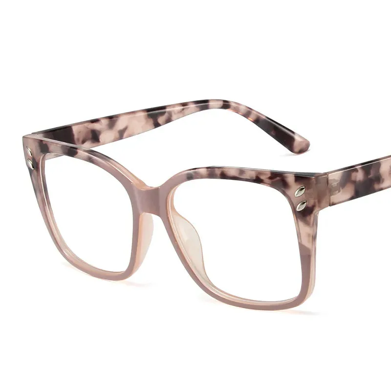 CCspace Women's Full Rim Square Tr 90 Reading Glasses R56953