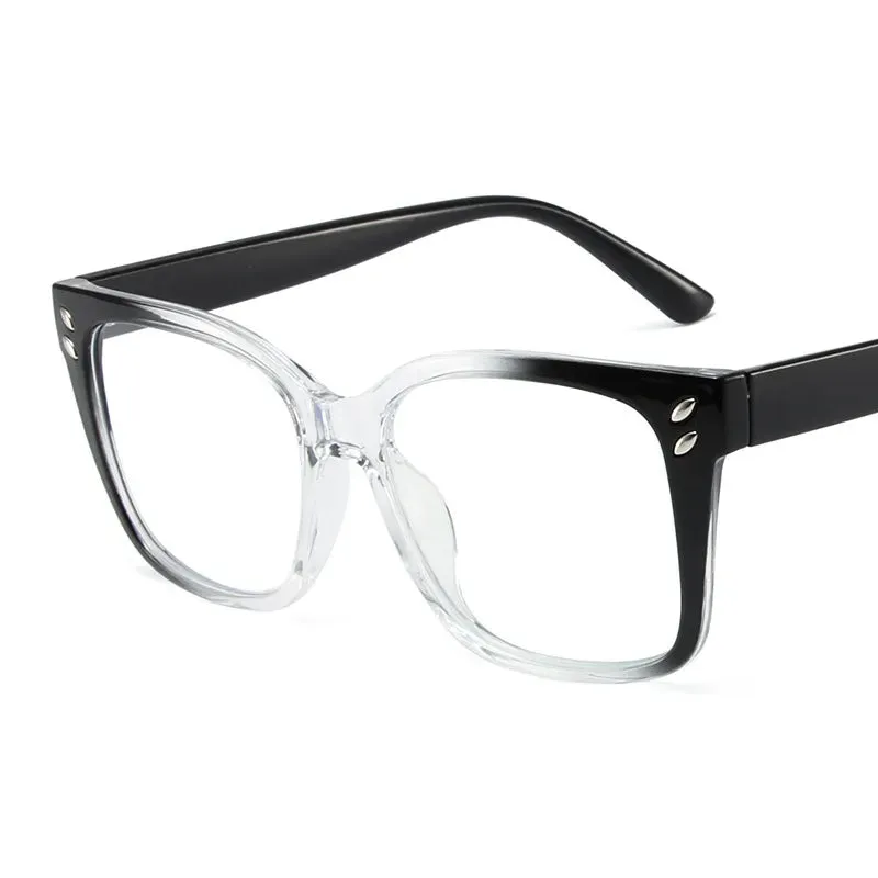 CCspace Women's Full Rim Square Tr 90 Reading Glasses R56953