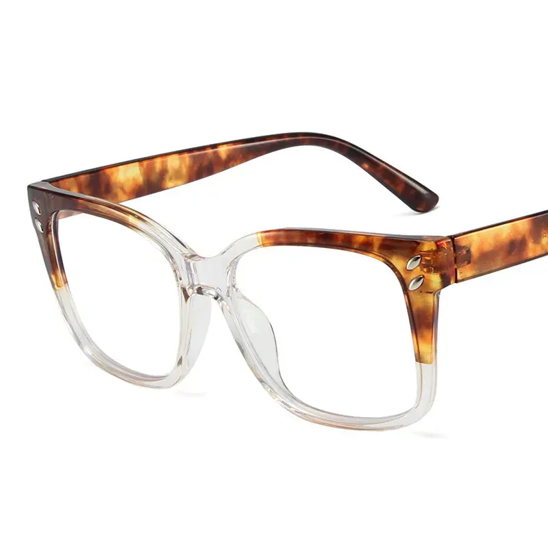 CCspace Women's Full Rim Square Tr 90 Reading Glasses R56953