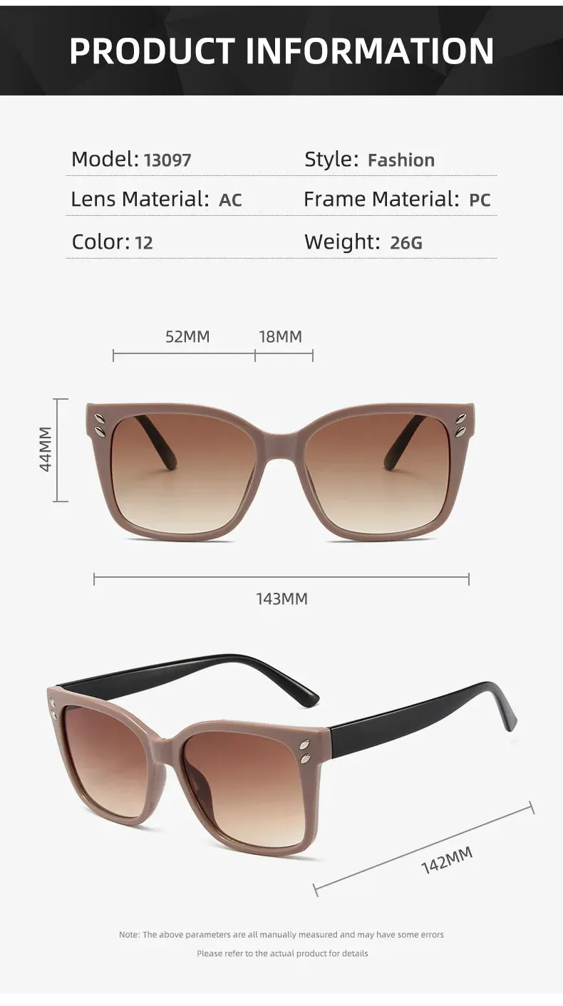 CCspace Women's Full Rim Square Tr 90 Reading Glasses R56953