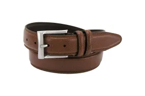 Cognac Pebble Grain Belt