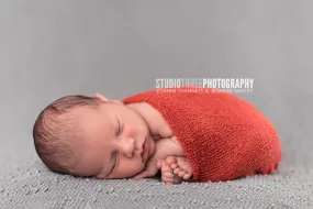 Copper Stretch Knit Newborn Baby Wrap