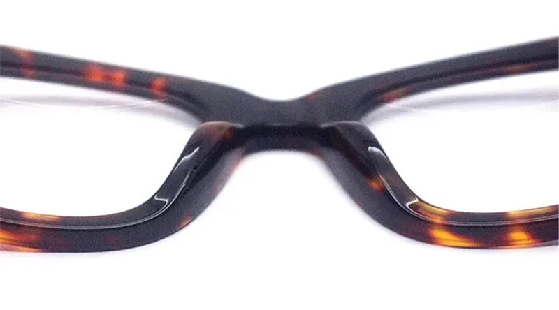 Cubojue Unisex Full Rim Square Acetate Reading Glasses Xh0002