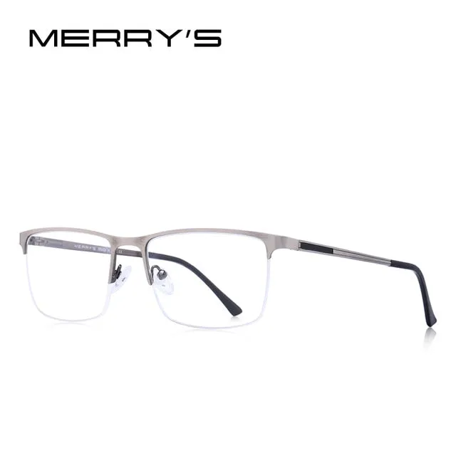 Designer Men Titanium Glasses Frame Ultralight Square Eye Myopia Prescription Eyeglasses Male Optical Frame