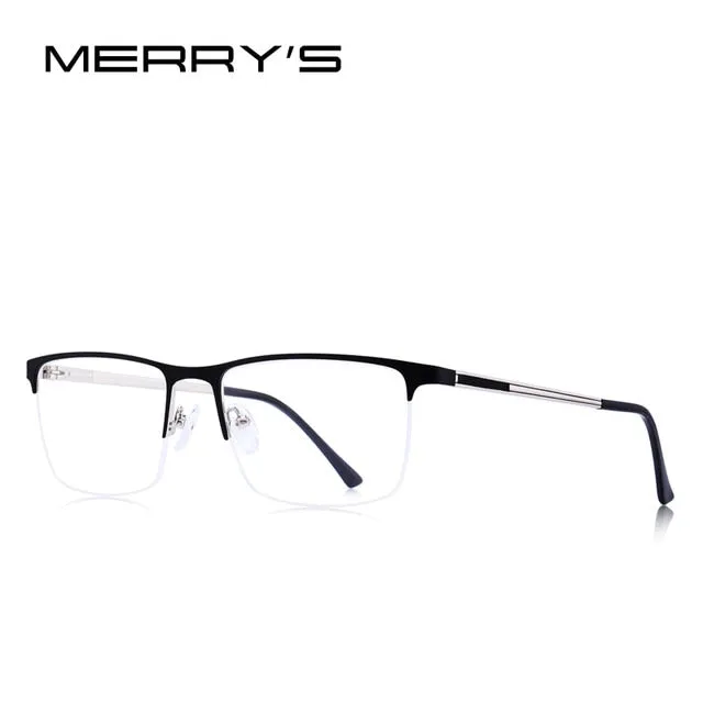 Designer Men Titanium Glasses Frame Ultralight Square Eye Myopia Prescription Eyeglasses Male Optical Frame
