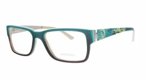 Diesel DL5027 089 Green Rectangle Optical Frames