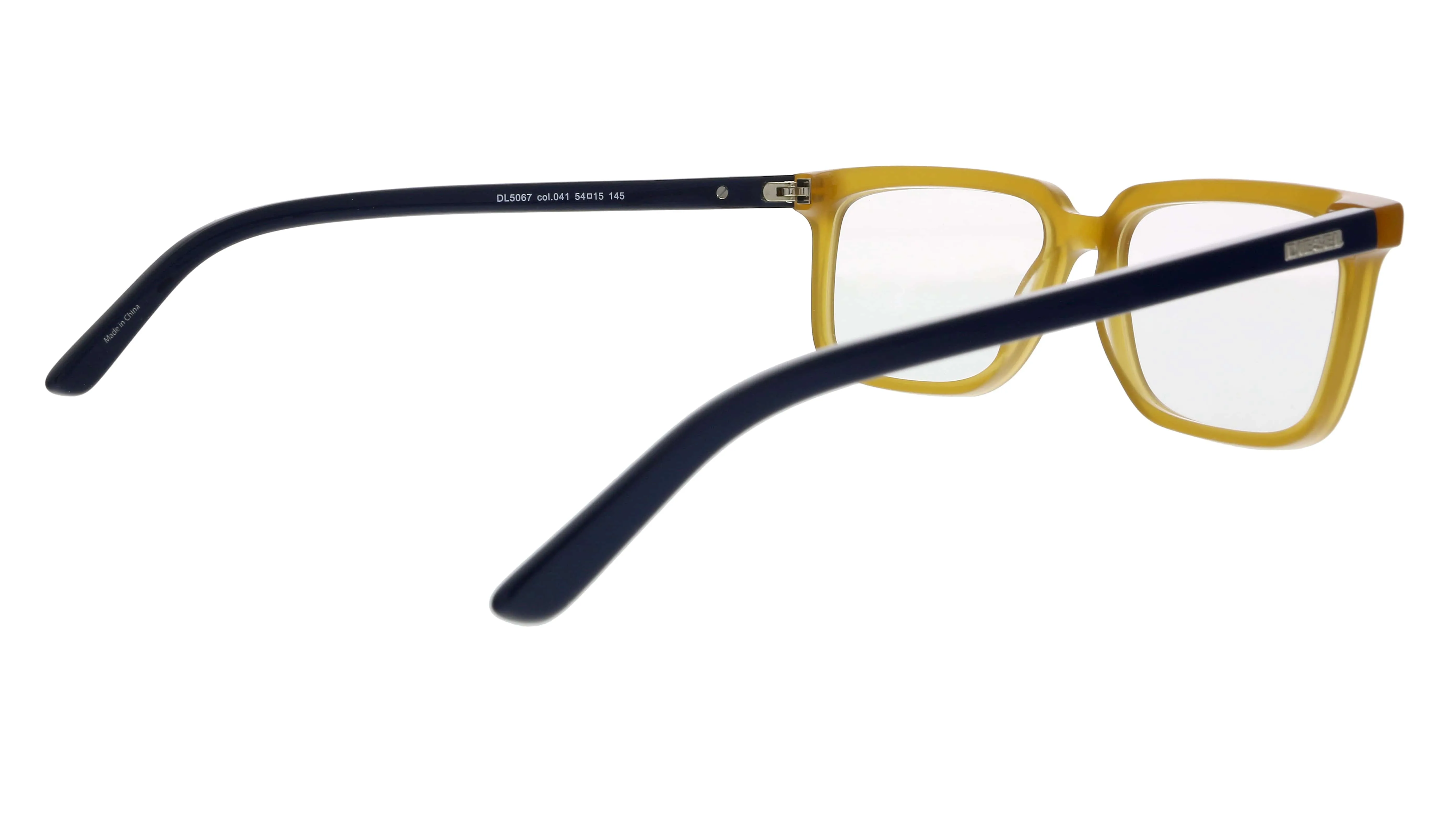 Diesel DL5067 041 Orange Rectangle Optical Frames