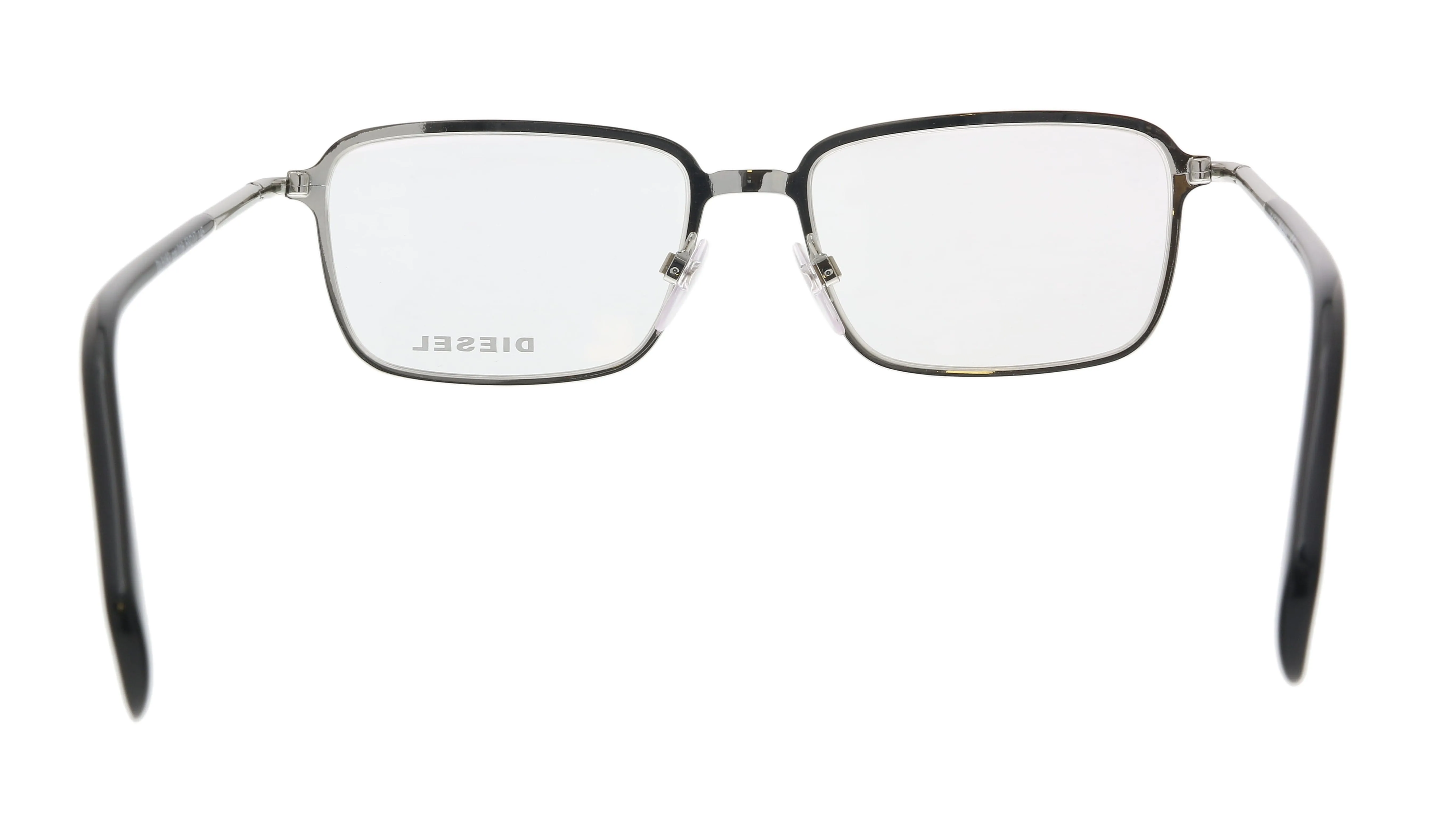 Diesel DL5163 016 Silver Modified Rectangle Optical Frames
