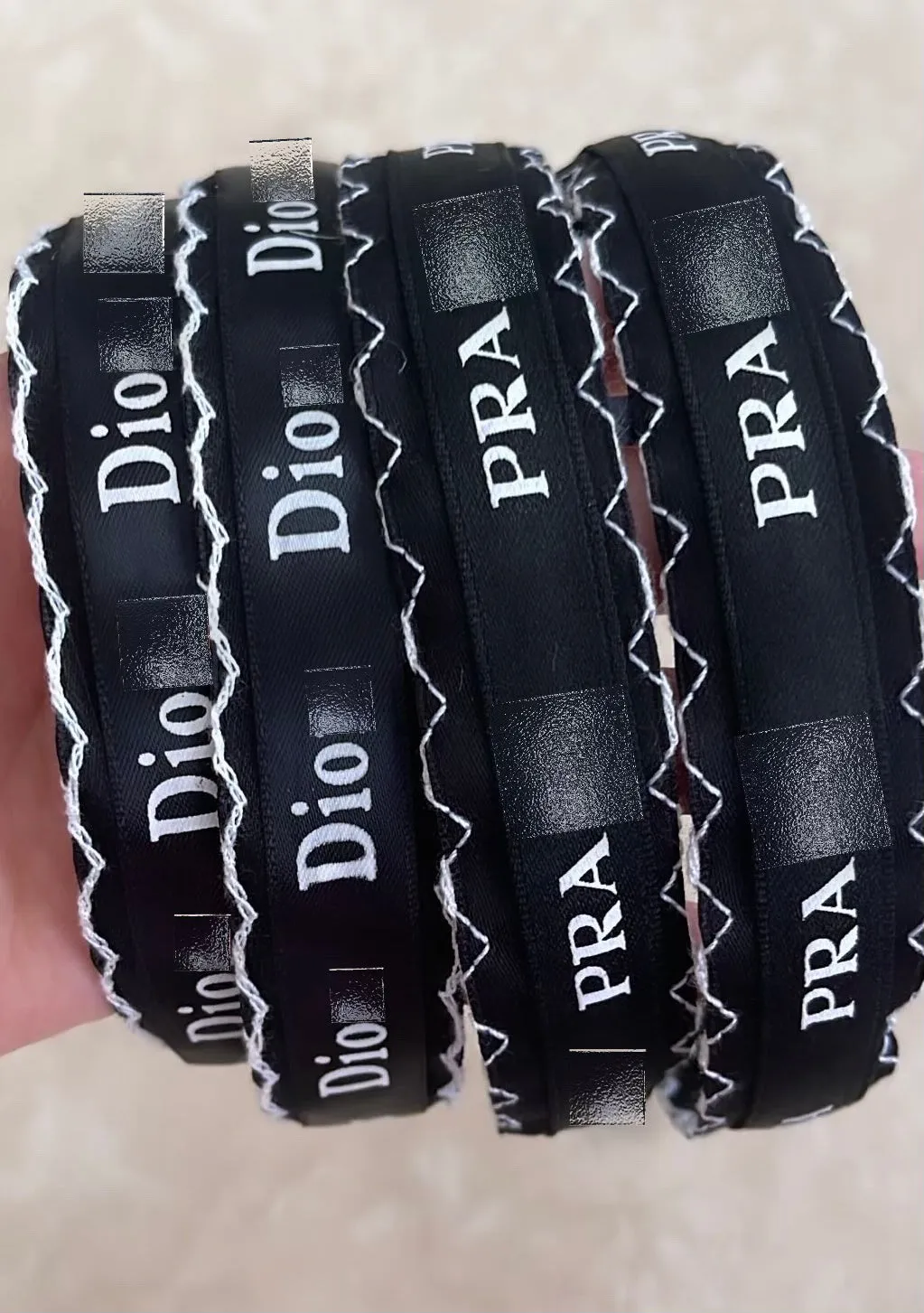 Dio-Pra black Headbands