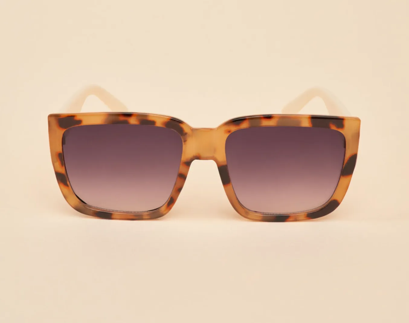 Ellery Luxe Sunglasses - Tortoiseshell/Coconut