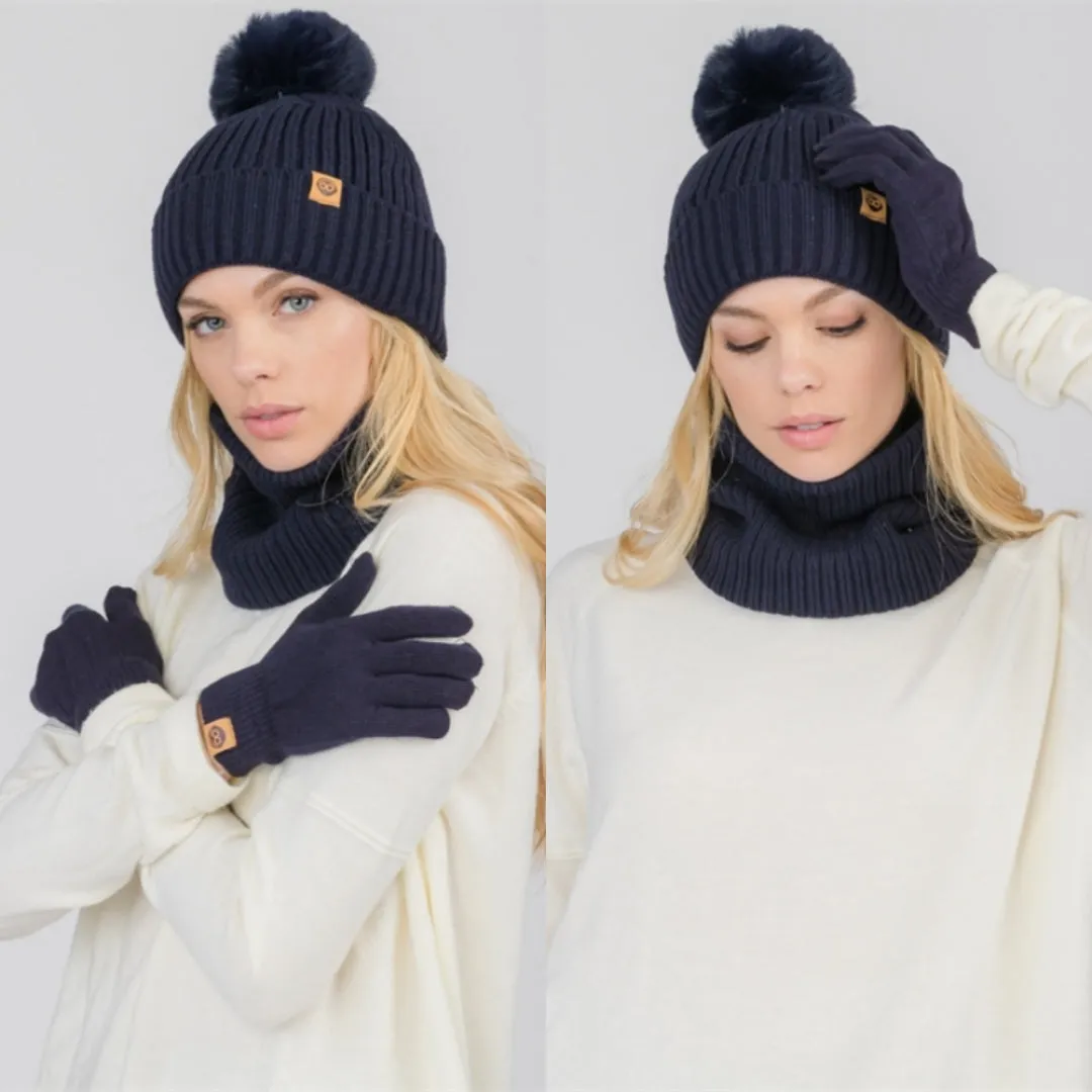 Fleece Lined 3 Pc Winter Set