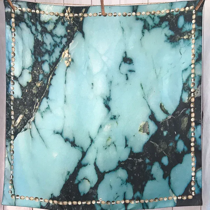 Fringe Scarves Turquoise Kingman
