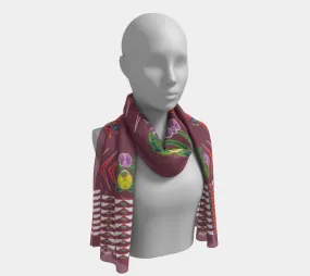Gratitude Rose Long Scarf
