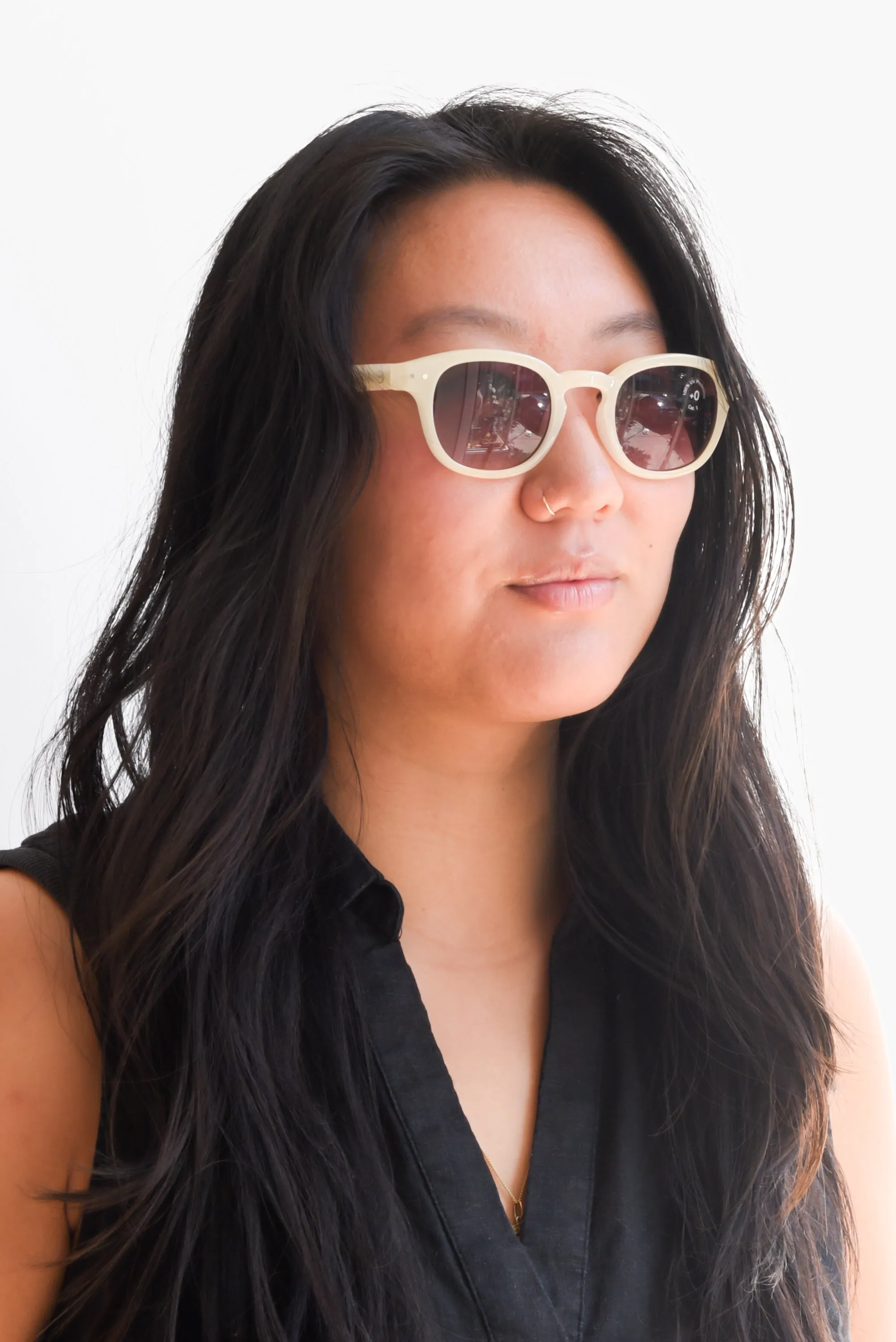 Izipizi #C Sunglasses in Vintage Cream