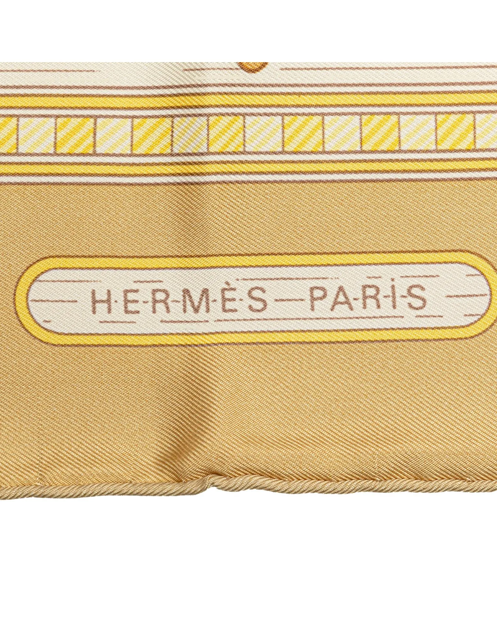 Jeux De Paille Silk Scarf with Intricate Print