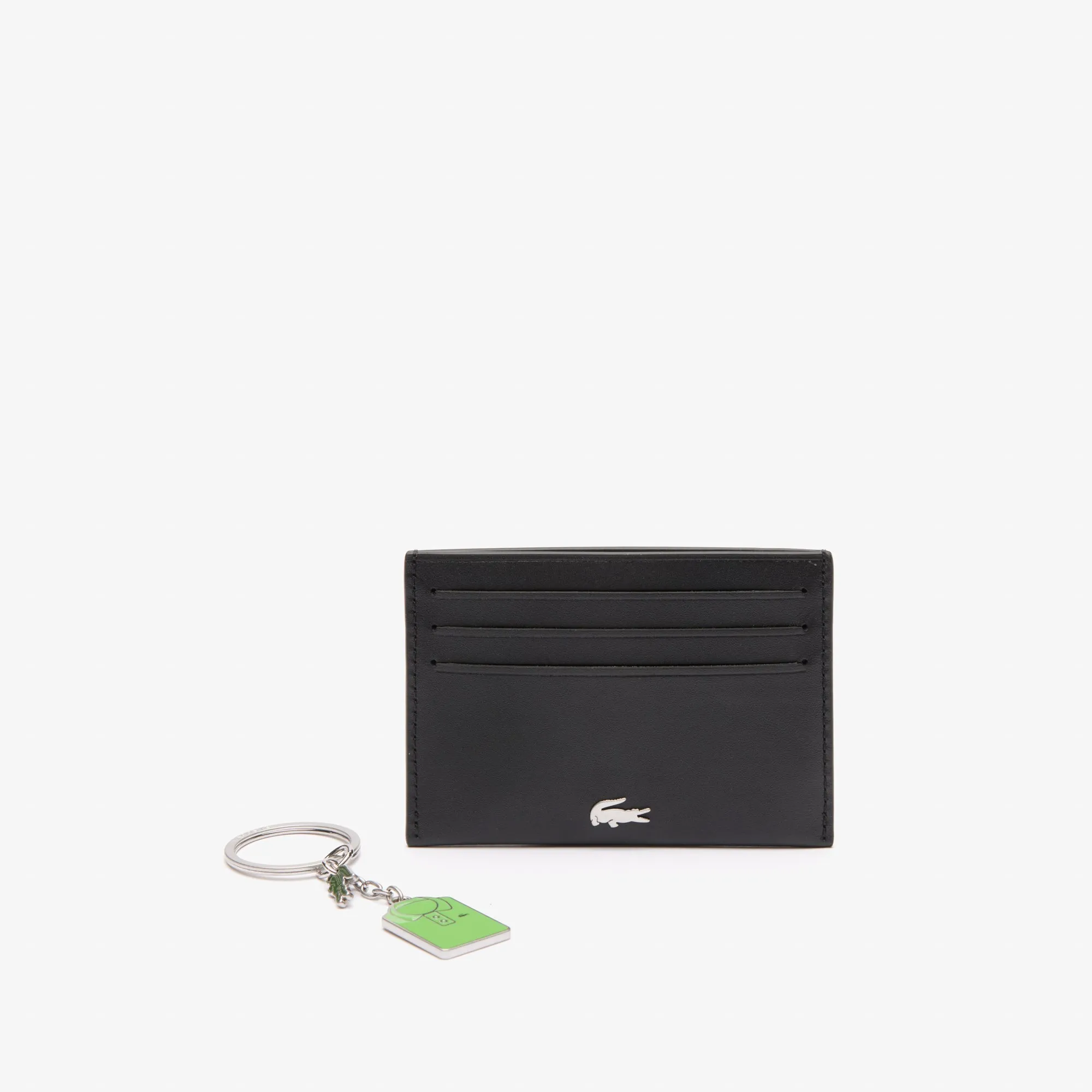 Lacoste Men's FG Card Holder and Keychain Gift Set
