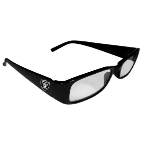 Las Vegas Raiders Printed Reading Glasses,  1.25